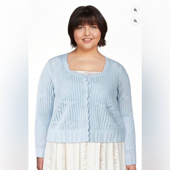 Celebrity Pink Sweaters - Bridgerton Cardigan